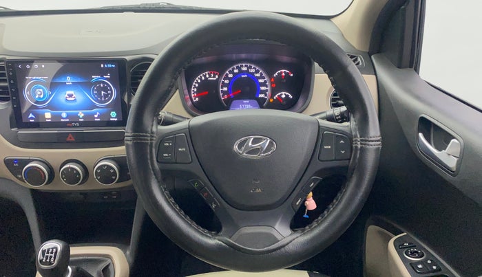 2020 Hyundai Grand i10 SPORTZ 1.2 KAPPA VTVT, Petrol, Manual, 45,776 km, Steering Wheel Close Up