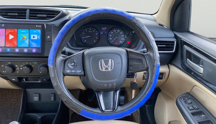 2019 Honda Amaze 1.2L I-VTEC S, CNG, Manual, 60,825 km, Steering Wheel Close Up
