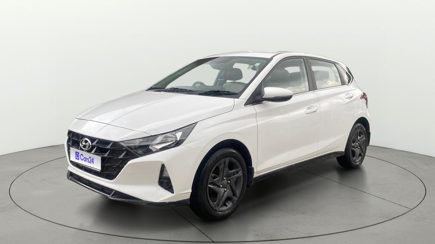 2021 Hyundai NEW I20 SPORTZ 1.2 MT, Petrol, Manual, 23,749 km, Left Front Diagonal