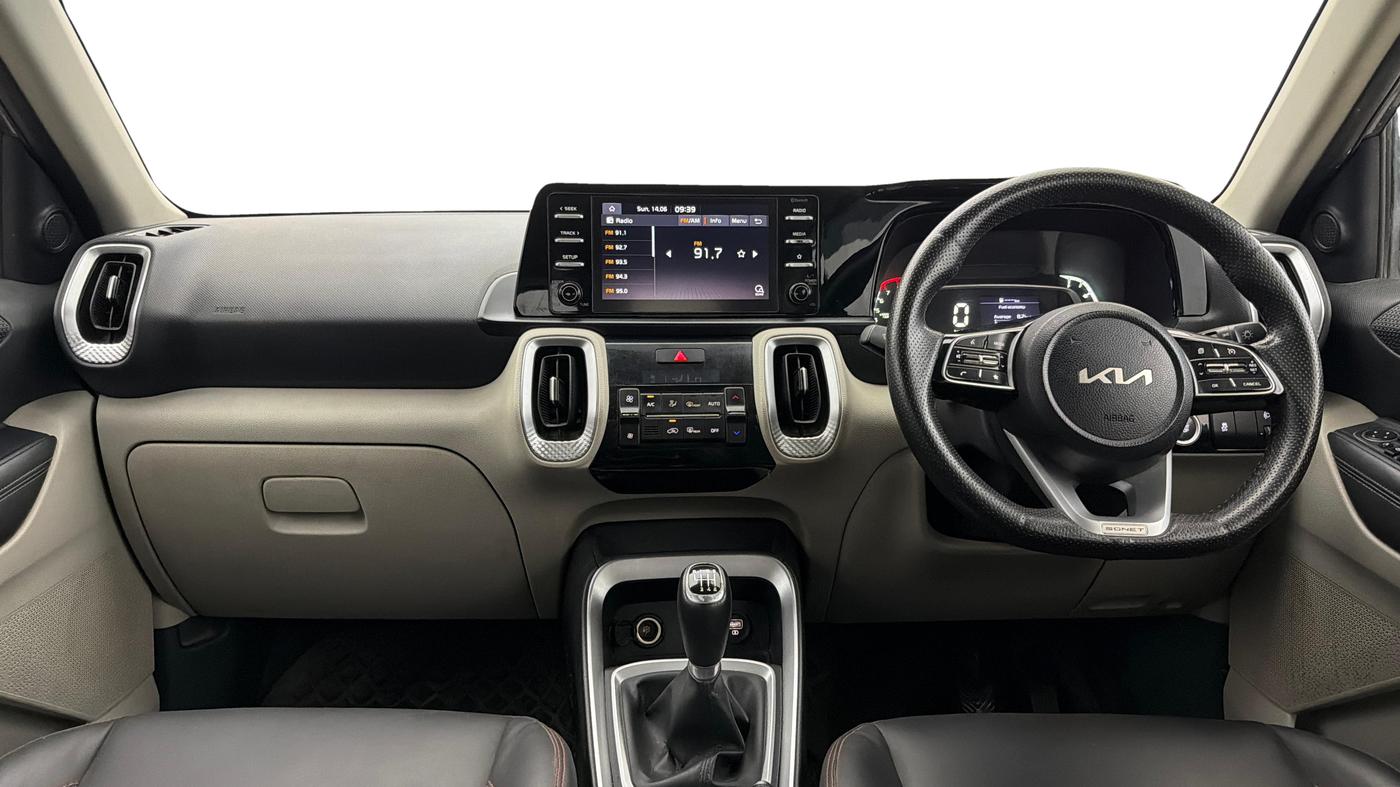 2021 KIA SONET HTX 1.0 IMT, Petrol, Manual, 71,143 km, Dashboard