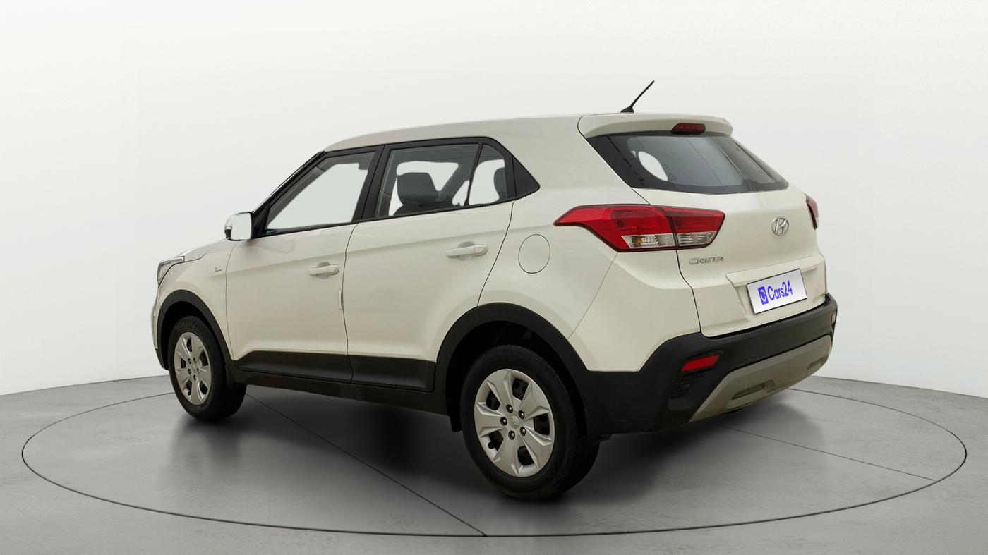 2018 Hyundai Creta E PLUS 1.6 PETROL, Petrol, Manual, 59,504 km, Left Back Diagonal