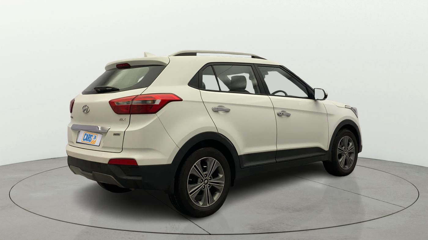 2017 Hyundai Creta SX PLUS AT 1.6 PETROL, Petrol, Automatic, 72,957 km, Right Back Diagonal