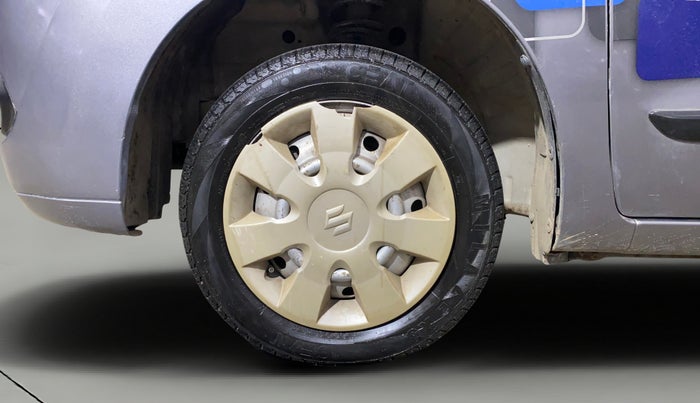 2012 Maruti Wagon R 1.0 LXI, Petrol, Manual, 84,139 km, Left Front Wheel
