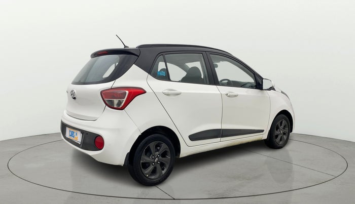 2018 Hyundai Grand i10 SPORTZ 1.2 KAPPA VTVT DUAL TONE, Petrol, Manual, 37,040 km, Right Back Diagonal