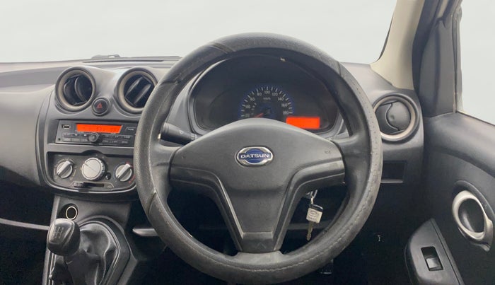 2018 Datsun Go T, Petrol, Manual, 15,519 km, Steering Wheel Close Up