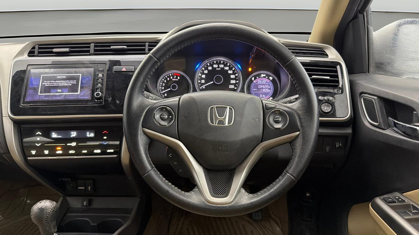 2017 Honda City 1.5L I-VTEC VX, Petrol, Manual, 34,613 km, Steering Wheel Close Up