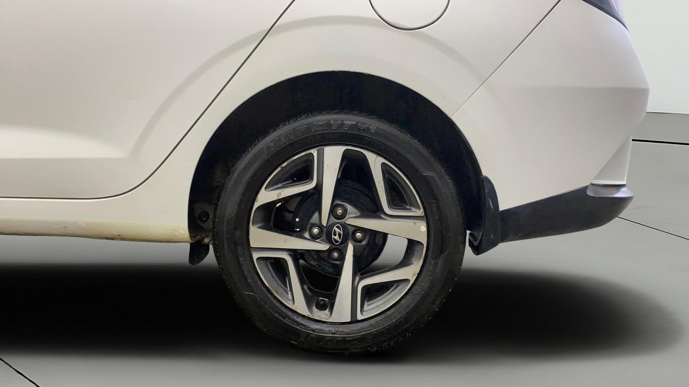 2020 Hyundai AURA SX 1.2 (O), Petrol, Manual, 76,765 km, Left Rear Wheel