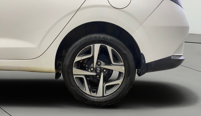 2020 Hyundai AURA SX 1.2 (O), Petrol, Manual, 76,765 km, Left Rear Wheel