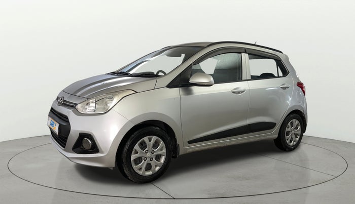 2015 Hyundai Grand i10 SPORTZ 1.2 KAPPA VTVT, CNG, Manual, 75,804 km, Left Front Diagonal