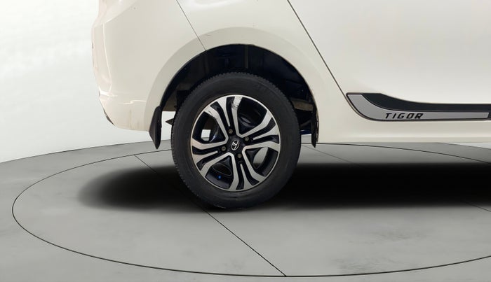 2023 Tata TIGOR XZ PLUS CNG, CNG, Manual, 46,179 km, Right Rear Wheel