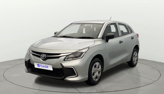 2022 Toyota Glanza E, Petrol, Manual, 38,995 km, Left Front Diagonal