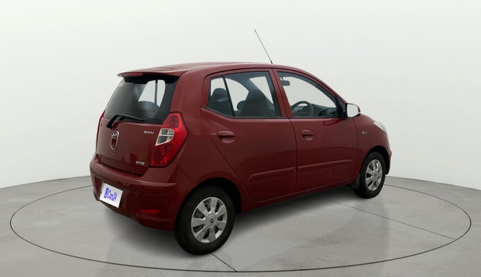 2013 Hyundai i10 SPORTZ 1.2 AT, Petrol, Automatic, 68,947 km, Right Back Diagonal