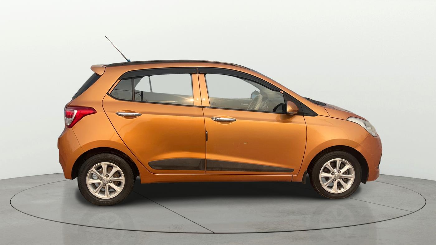 2015 Hyundai Grand i10 ASTA AT 1.2 KAPPA VTVT, Petrol, Automatic, 87,358 km, Right Side View