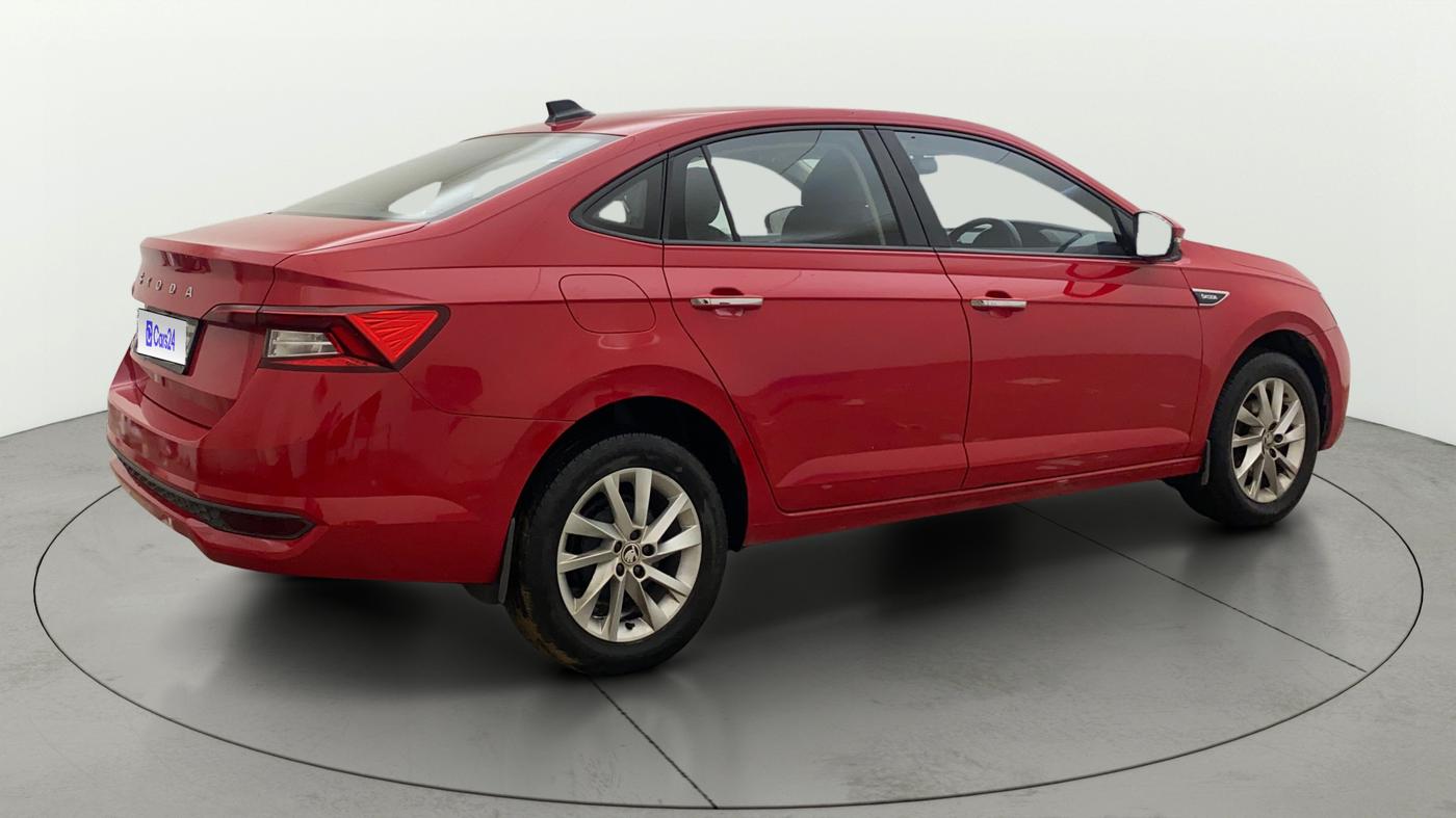 2022 Skoda SLAVIA AMBITION 1.0L TSI AT, Petrol, Automatic, 46,095 km, Right Back Diagonal