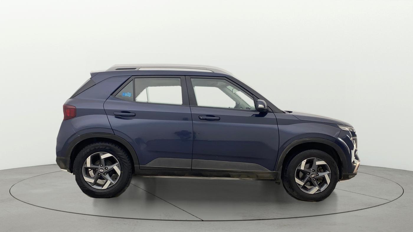 2021 Hyundai VENUE SX 1.0 TURBO, Petrol, Manual, 1,08,866 km, Right Side View