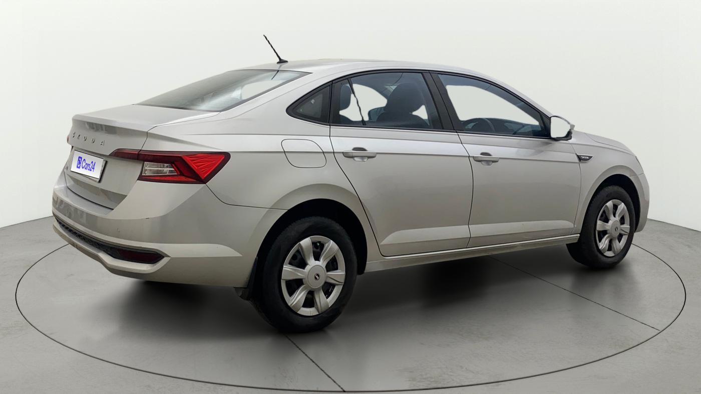2022 Skoda SLAVIA ACTIVE 1.0L TSI MT, Petrol, Manual, 69,928 km, Right Back Diagonal