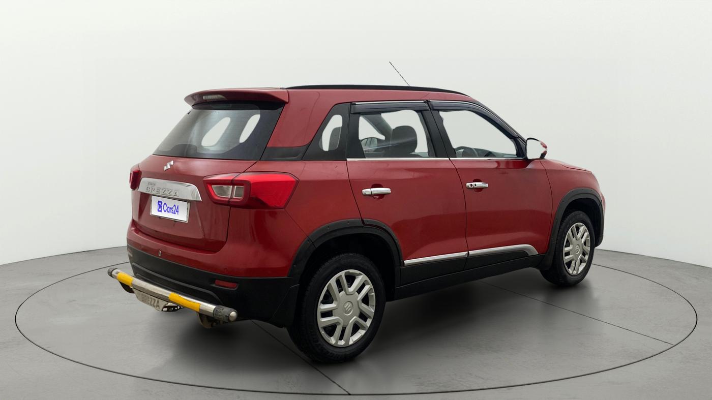 2021 Maruti Vitara Brezza VXI, Petrol, Manual, 1,13,683 km, Right Back Diagonal
