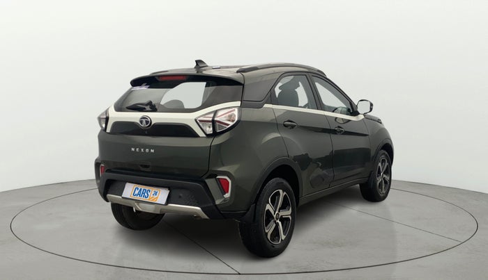 2021 Tata NEXON XZ PLUS DIESEL SUNROOF, Diesel, Manual, 54,141 km, Right Back Diagonal