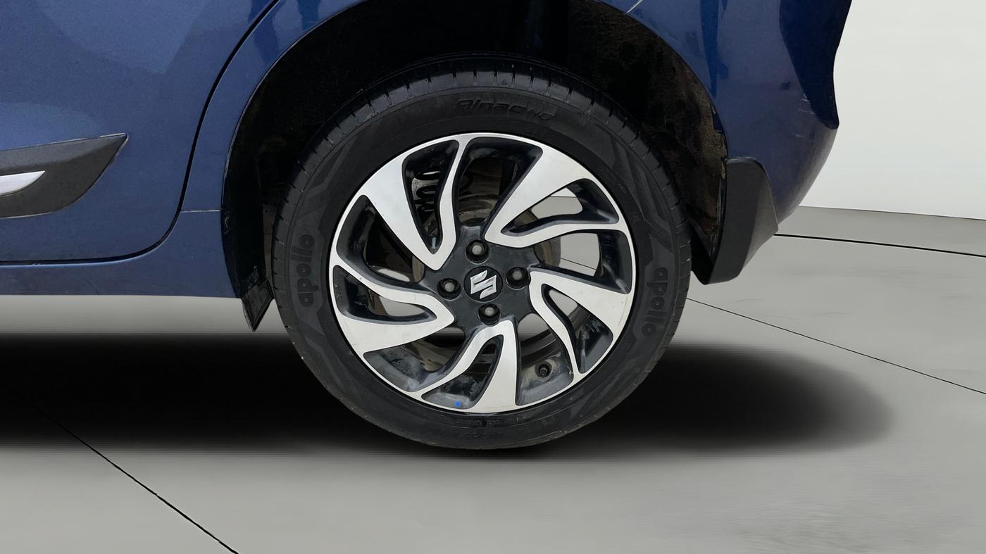 2019 Maruti Baleno ALPHA CVT PETROL 1.2, Petrol, Automatic, 1,20,086 km, Left Rear Wheel