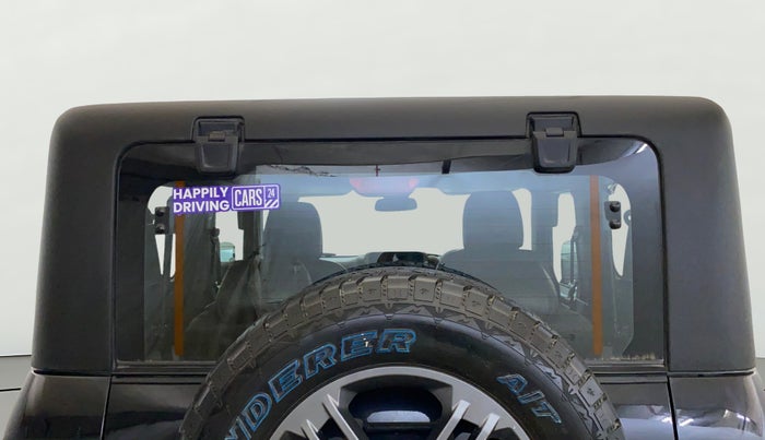 2023 Mahindra Thar LX P 2WD AT HT, Petrol, Automatic, 21,979 km, Rear Windshield