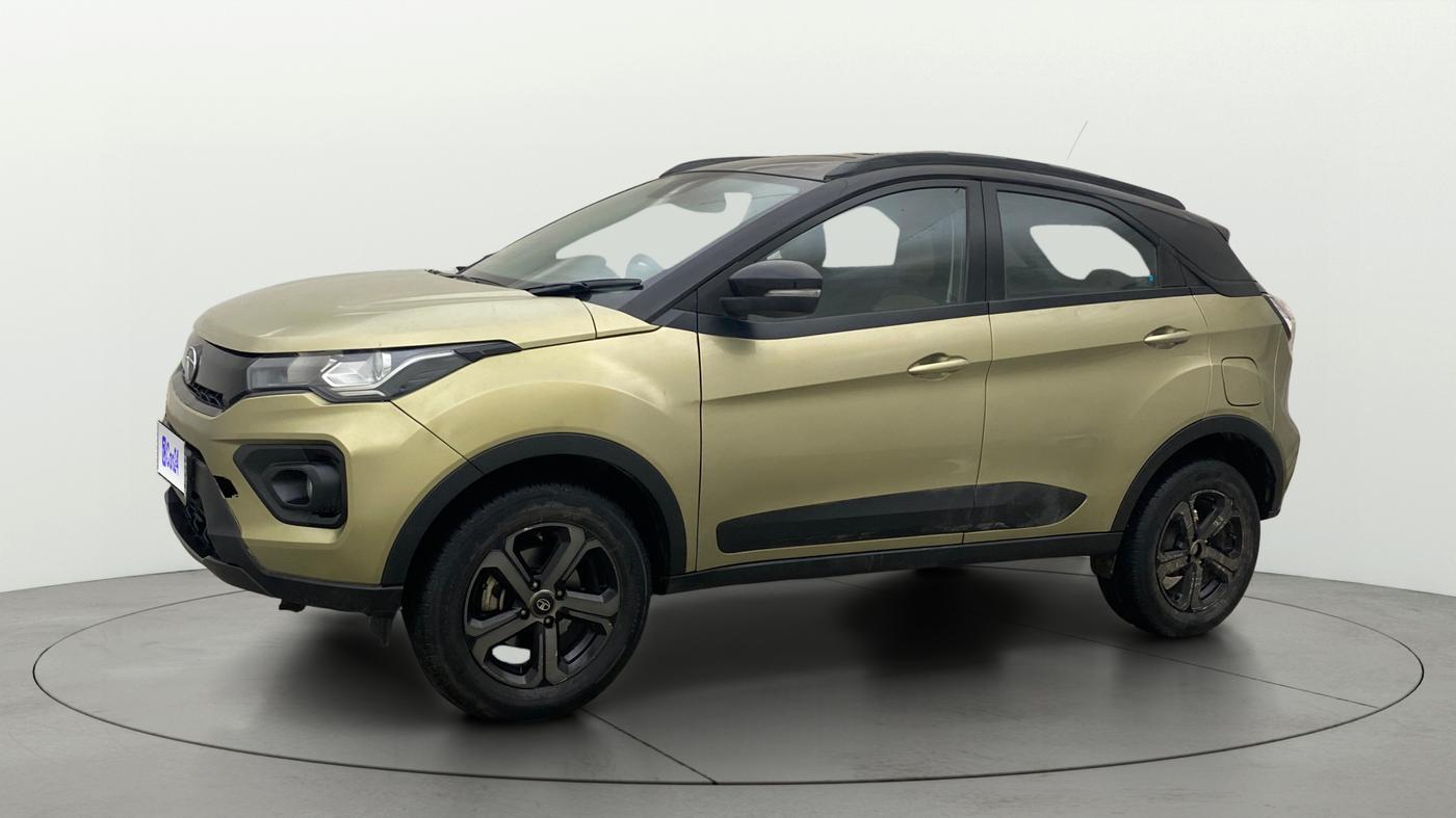 2022 Tata NEXON XZA PLUS KAZIRANGA PETROL, Petrol, Automatic, 98,852 km, Left Front Diagonal