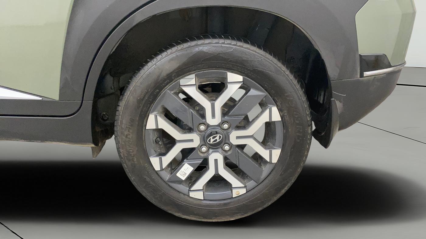 2023 Hyundai EXTER SX(O) CONNECT 1.2 AMT, Petrol, Automatic, 7,638 km, Left Rear Wheel