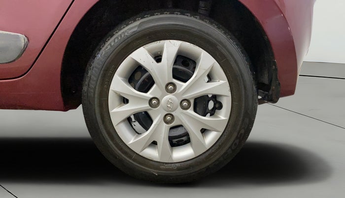2014 Hyundai Grand i10 SPORTZ 1.2 KAPPA VTVT, CNG, Manual, 48,288 km, Left Rear Wheel