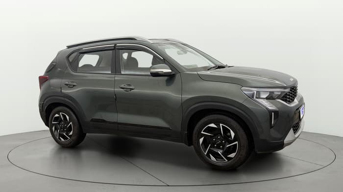 2025 KIA SONET HTK (O) 1.2 Petrol MT, Petrol, Manual, 7,744 km, Right Front Diagonal