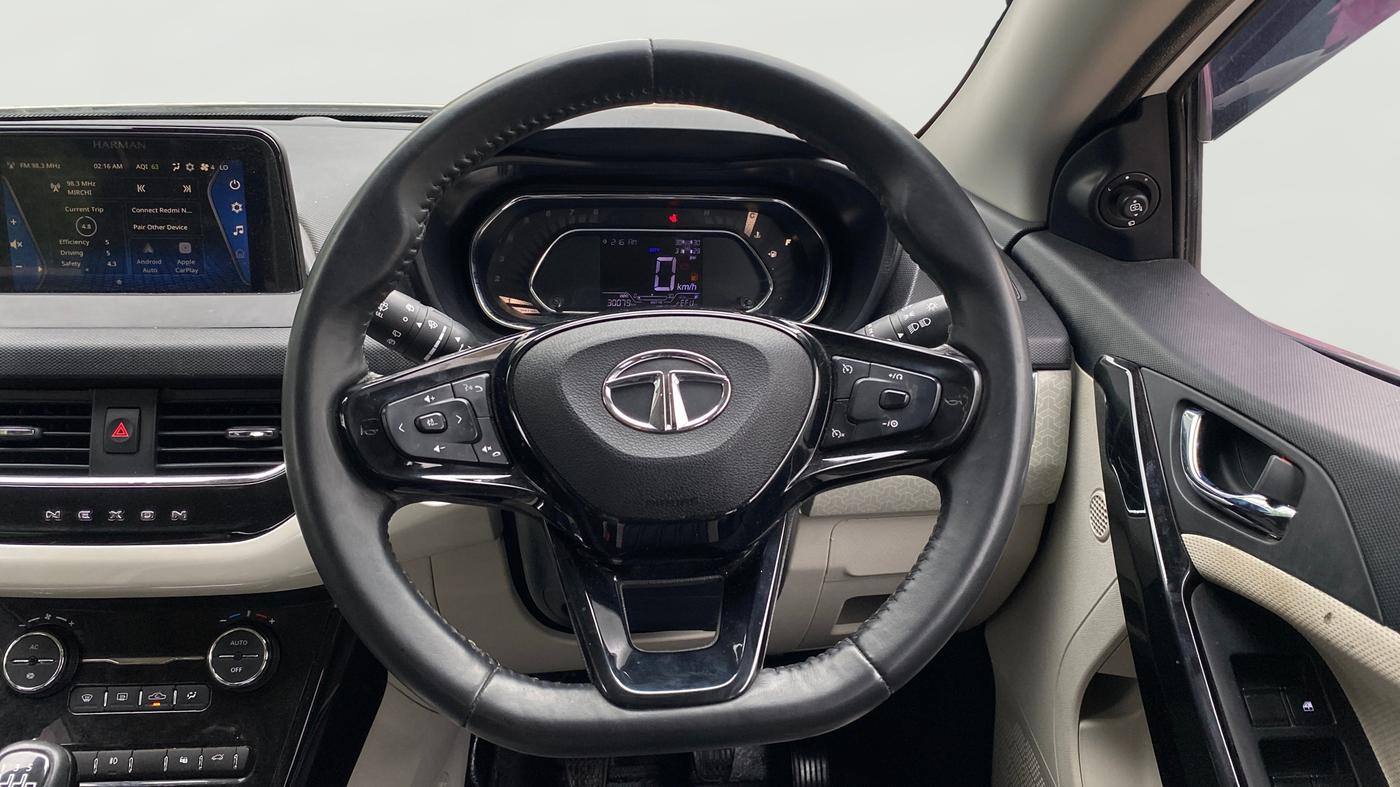 2023 Tata NEXON XZ PLUS PETROL SUNROOF, Petrol, Manual, 30,056 km, Steering Wheel Close Up