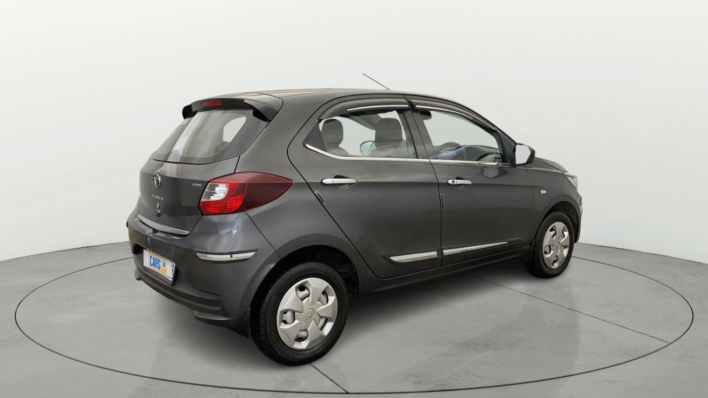 2022 Tata Tiago XM CNG, CNG, Manual, 19,250 km, Right Back Diagonal