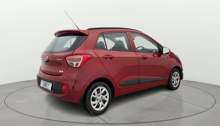2019 Hyundai Grand i10 SPORTZ 1.2 KAPPA VTVT, Petrol, Manual, 15,603 km, Right Back Diagonal
