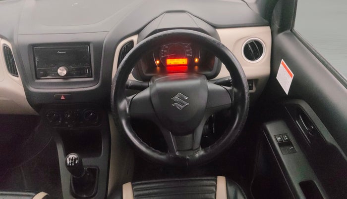 2019 Maruti New Wagon-R LXI CNG 1.0, CNG, Manual, 98,813 km, Steering Wheel Close Up