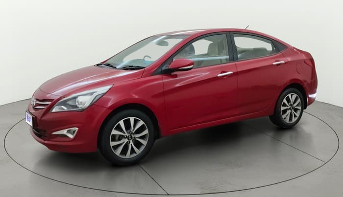 2015 Hyundai Verna FLUIDIC 4S 1.6 VTVT S(O), Petrol, Manual, 30,287 km, Left Front Diagonal