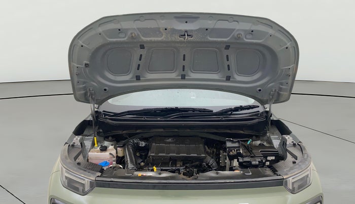 2024 Hyundai EXTER SX(O) 1.2 AMT, Petrol, Automatic, 9,598 km, Open Bonet