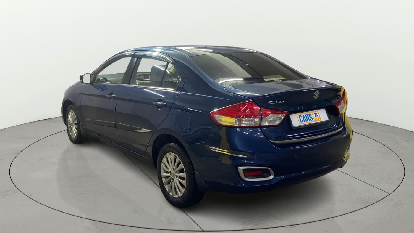 2022 Maruti Ciaz DELTA AT 1.5 SHVS PETROL, Petrol, Automatic, 48,196 km, Left Back Diagonal