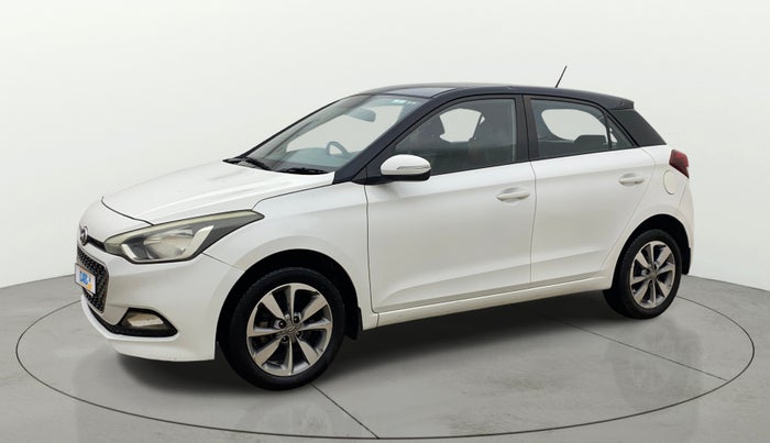 2017 Hyundai Elite i20 ASTA 1.2 DUAL TONE, Petrol, Manual, 50,403 km, Left Front Diagonal