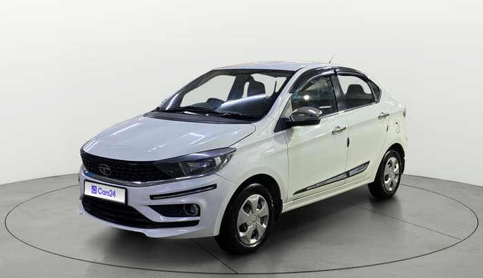 2022 Tata TIGOR XZ PETROL, CNG, Manual, 45,644 km, Left Front Diagonal