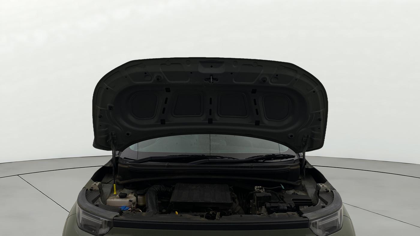 2023 Hyundai EXTER SX(O) CONNECT 1.2 AMT DUAL TONE, Petrol, Automatic, 17,312 km, Open Bonet