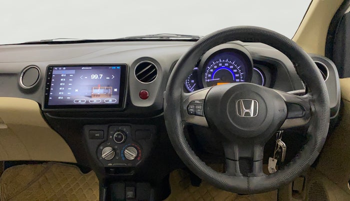 2015 Honda Amaze 1.2L I-VTEC S, Petrol, Manual, 74,676 km, Steering Wheel Close Up