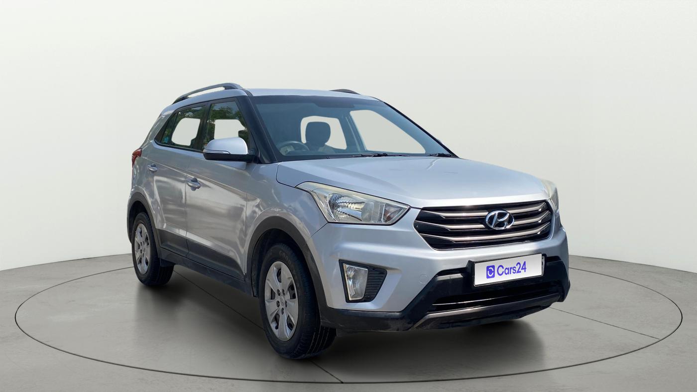 2015 Hyundai Creta S 1.6 PETROL, Petrol, Manual, 96,870 km, Right Front Diagonal