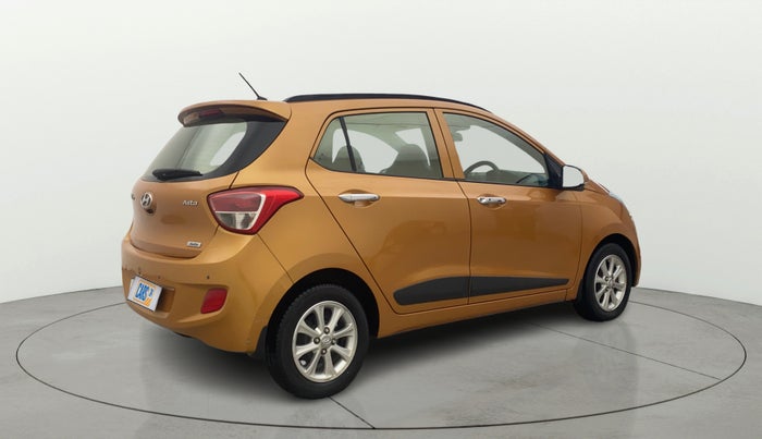 2014 Hyundai Grand i10 ASTA AT 1.2 KAPPA VTVT, Petrol, Automatic, 48,032 km, Right Back Diagonal