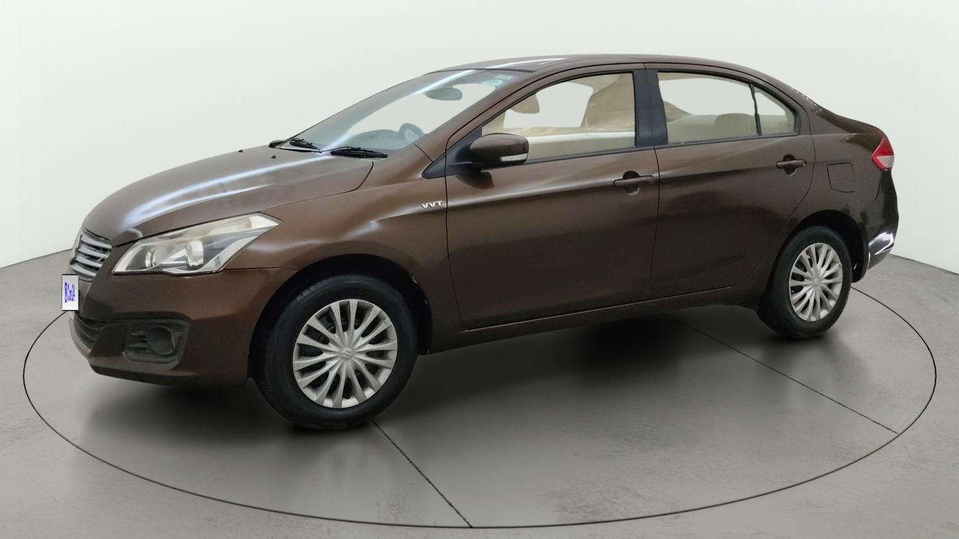 2015 Maruti Ciaz VXI+, Petrol, Manual, 94,306 km, Left Front Diagonal