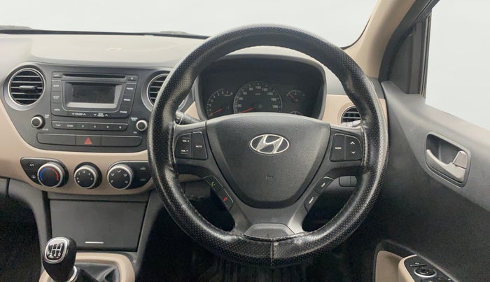 2014 Hyundai Xcent S 1.2, Petrol, Manual, 96,262 km, Steering Wheel Close Up