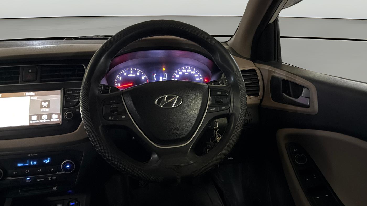 2018 Hyundai Elite i20 ASTA 1.2, Petrol, Manual, 64,005 km, Steering Wheel Close Up