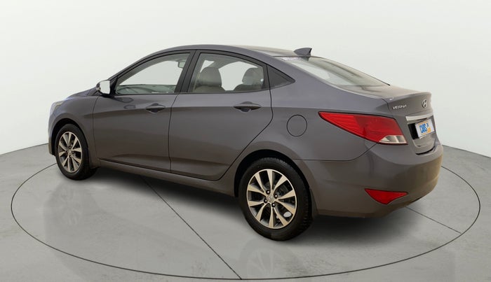 2017 Hyundai Verna 1.6 CRDI SX, Diesel, Manual, 98,200 km, Left Back Diagonal