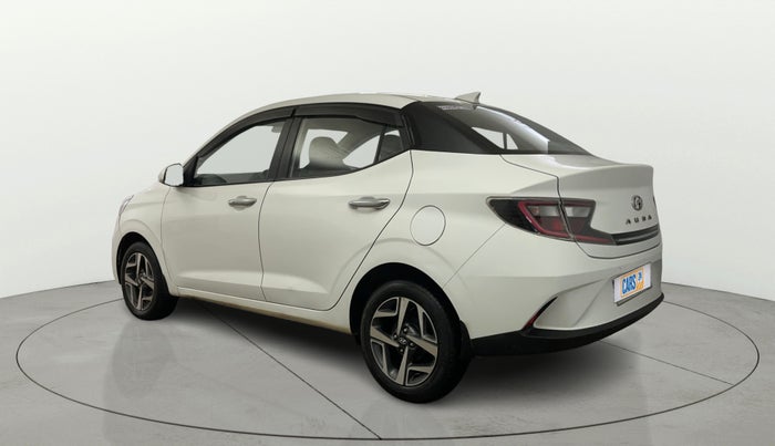 2021 Hyundai AURA SX PLUS 1.2 AMT, Petrol, Automatic, 27,227 km, Left Back Diagonal
