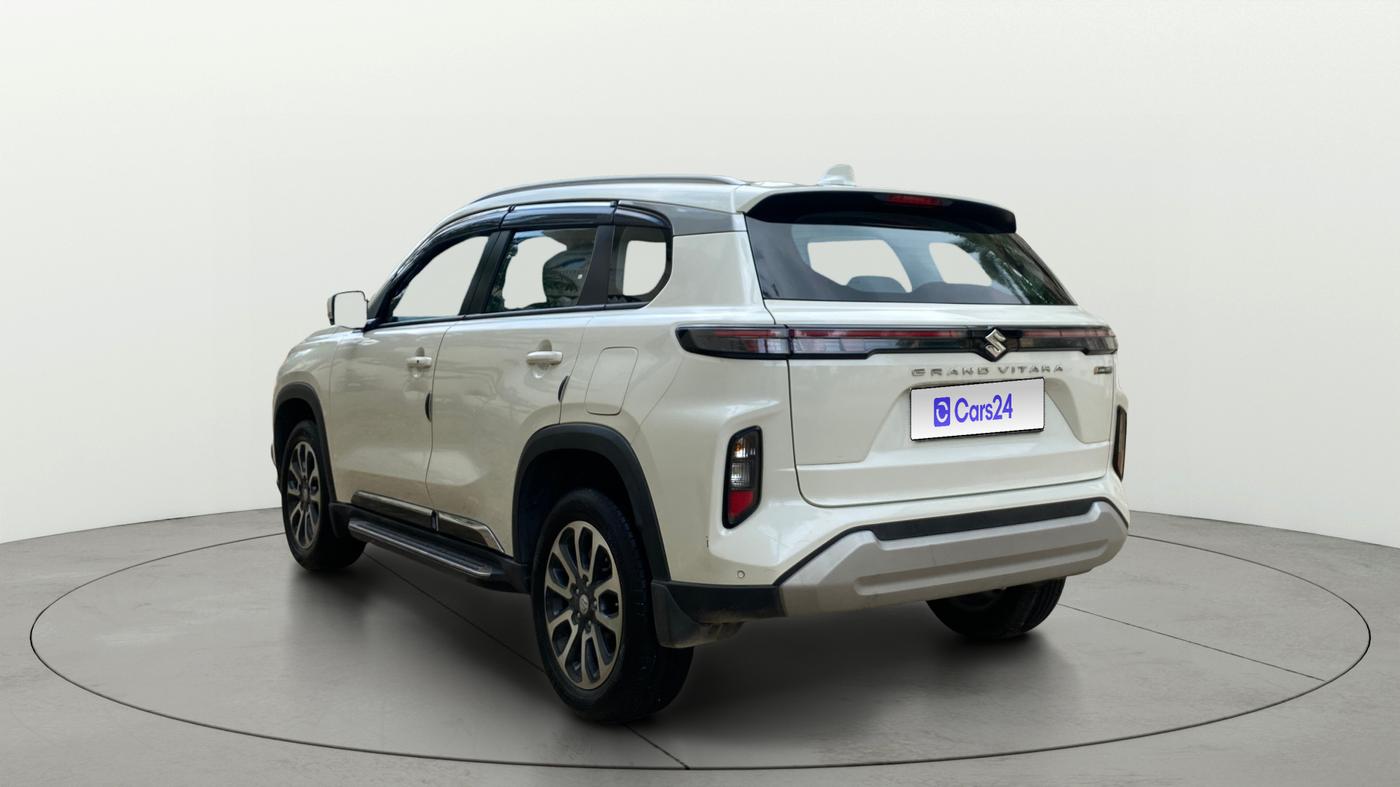 2025 Maruti Grand Vitara Delta Plus Hybrid eCVT, Hybrid, Automatic, 12,045 km, Left Back Diagonal