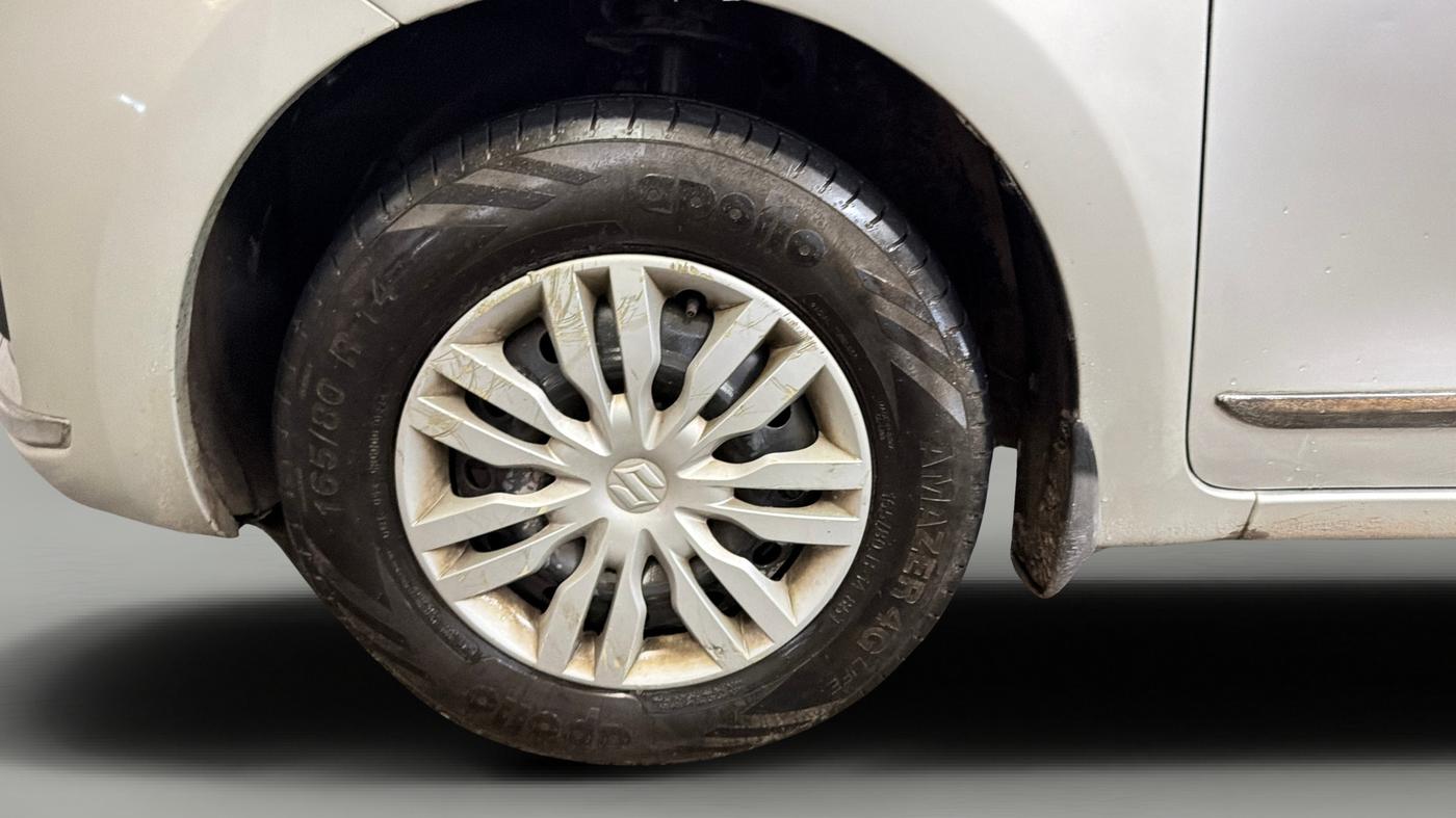2018 Maruti Dzire VXI, Petrol, Manual, 73,918 km, Left Front Wheel