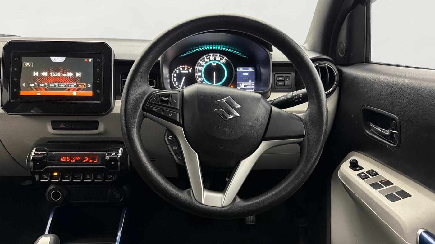 2025 Maruti IGNIS ALPHA 1.2 AMT, Petrol, Automatic, 11,664 km, Steering Wheel Close Up