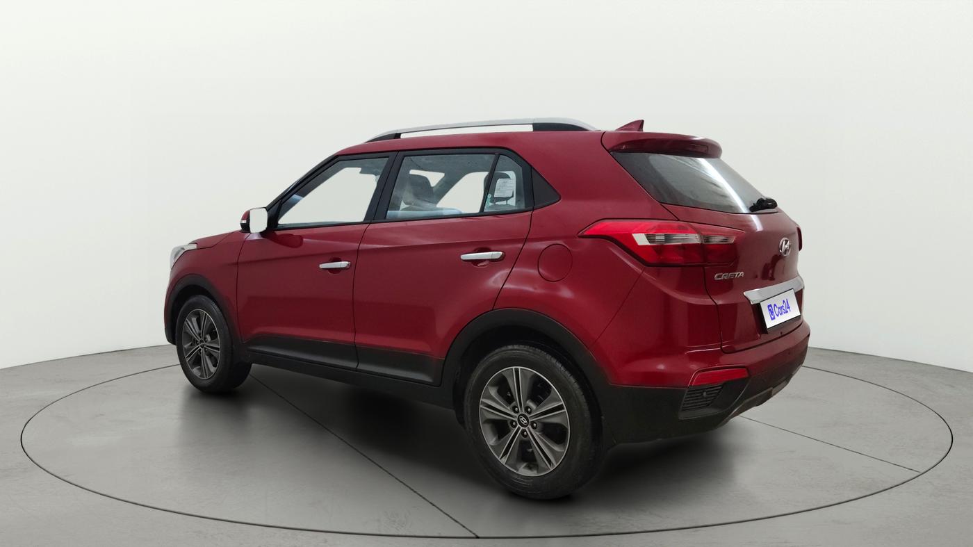 2016 Hyundai Creta SX PLUS AT 1.6 PETROL, Petrol, Automatic, 72,711 km, Left Back Diagonal